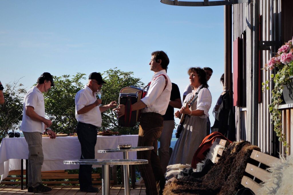 Live Musik auf der Seeterrasse